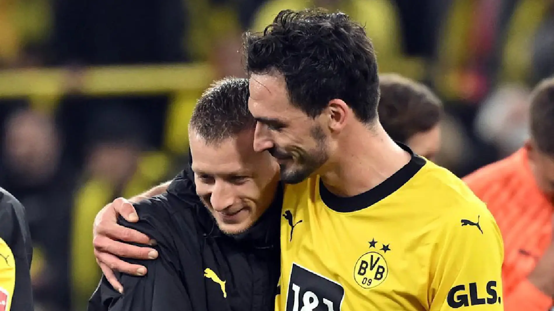 Mats Hummels y Marco Reus